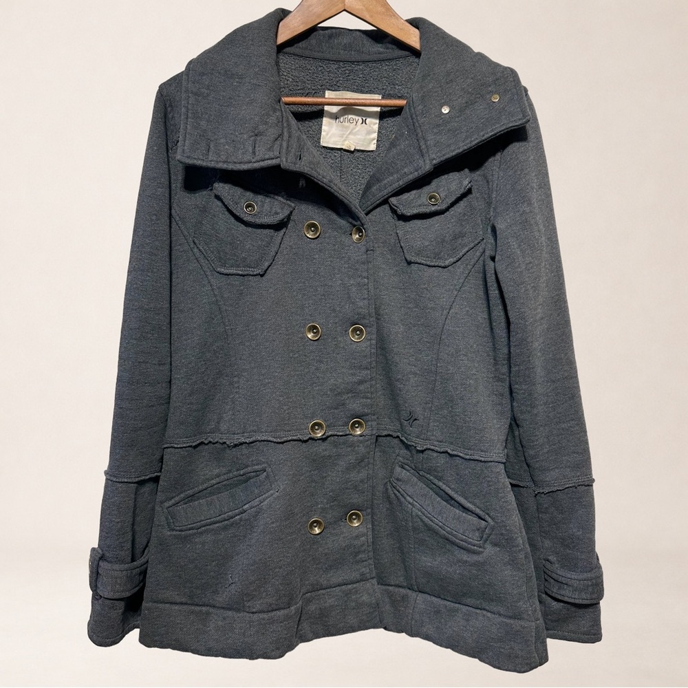 Hurley Women's Dark Gray Utility Jacket